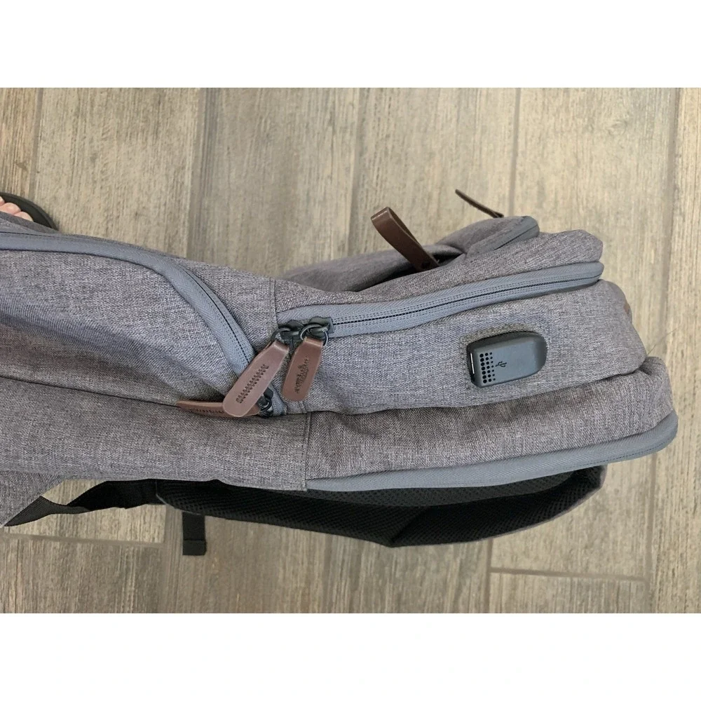 KROSER 17.3 inch‎ Laptop iPad Backpack Gray Padded Back Travel Charging Port